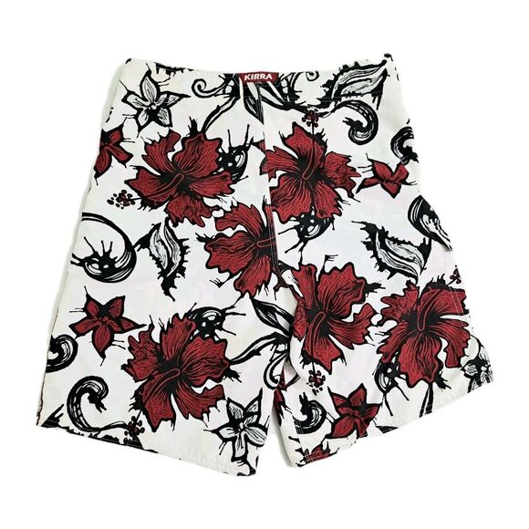 KIRRA Y2K Vintage Men's 34Floral Hawaiian Aloha Surf Beach Board Swim Shorts - Picture 5 of 8